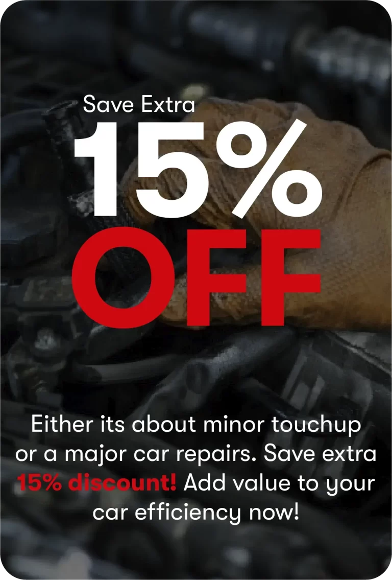 15% discount on all types of car servicing