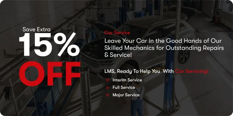 Get 15% off on Interim, Full and Major Car services