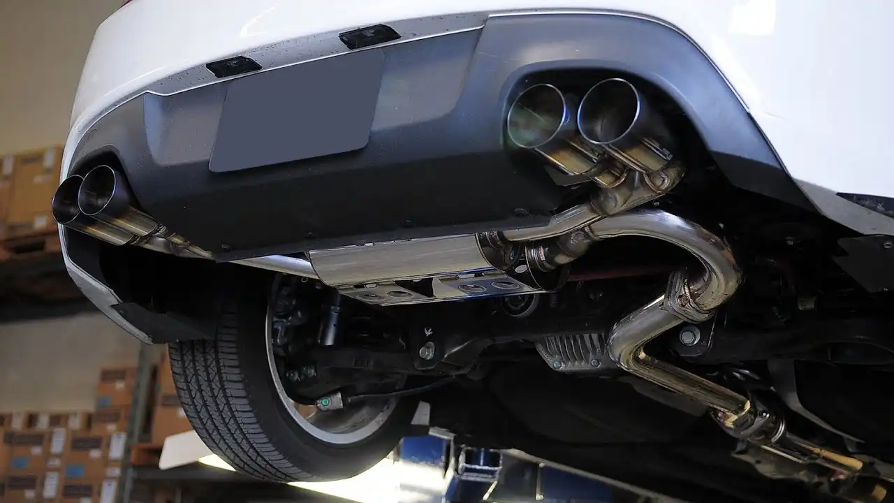 Car Exhaust Repair Job Is Done By The Certified Car Mechanic Of London Motor Sports