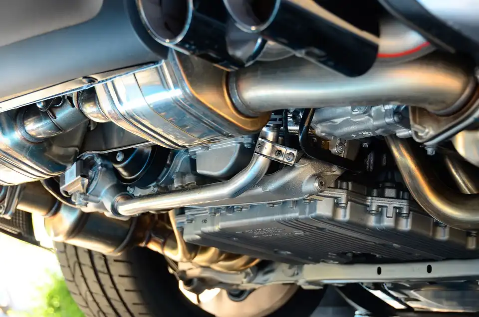 Car Exhaust Repair Job Is Done By The Certified Car Mechanic Of London Motor Sports